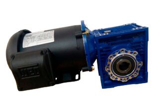 Motorreductor Corona-Sinfín de 0.5 HP Trifásico 220/440V